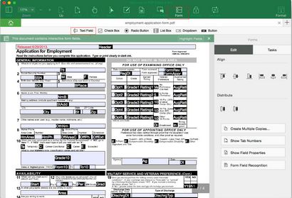 PDF zu Fillable, 4 Möglichkeiten, Konvertieren von PDF in ausfüllbare