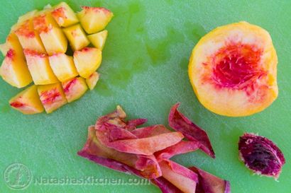 Gâteau aux pêches Recette, Peach Dessert Recette, facile Gâteau aux pêches Recette