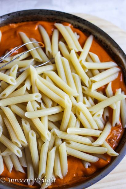 Penne Alla Vecchia Bettola - Pâtes à la sauce Vodka, Innocent Delight (penne) Penne Alla Vecchia Bettola - Pâtes à la sauce Vodka, Innocent Delight
