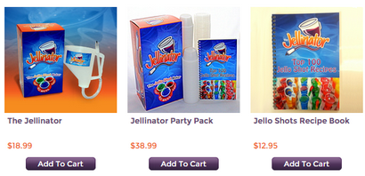 Jello parfait Plans recette, Jellinator (recette) Parfait Jello Shots Recette, Jellinator