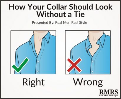 Perfect Look Shirt Collar, 5 conseils pour obtenir un million Image Collier du dollar, porter des chemises habillées Sans