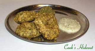 Pesara Garelu (Moong dal Vada) Rezept, cookshideout