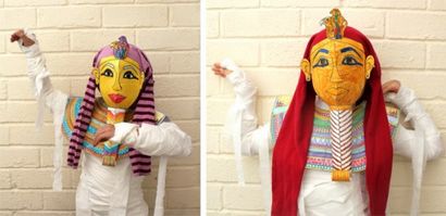 Pharao - s Mama Kostüm DIY für Halloween, Alpha Mom