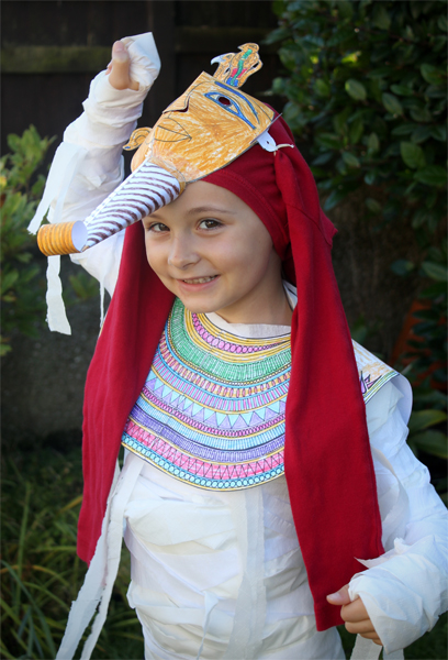 Pharao - s Mama Kostüm DIY für Halloween, Alpha Mom