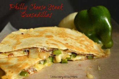 Philly Cheese Steak Quesadilla - Kleine Dairy Auf der Prairie