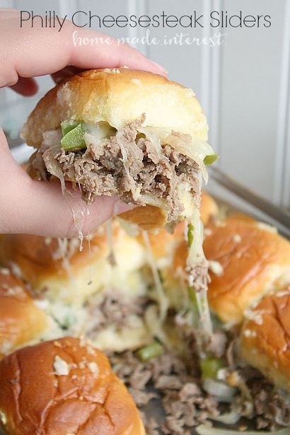 Philly Cheesesteak Sliders - Accueil