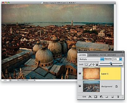 Photoshop Grundlagen Hinzufügen von Textur und Alter zu einem Foto