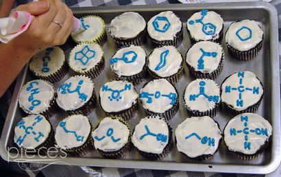 Pièces de Polly Cupcakes chimie organique pour la Journée Mole ou tout jour (organique) Pièces de Polly Cupcakes chimie organique pour la Journée Mole ou tout autre jour