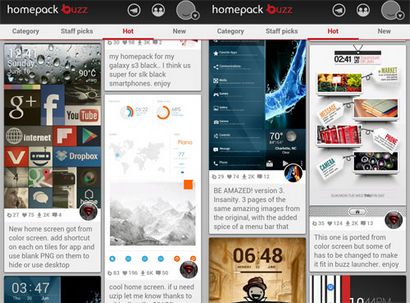 Pimp Your Android Home-Bildschirm mit Buzz Launcher