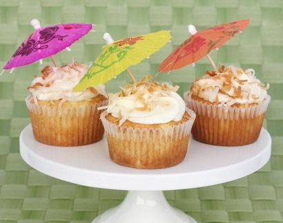 Pina Colada Recette Cupcakes - Treats Glorieuses