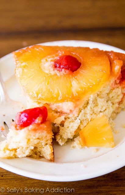 Ananas Upside-Down Cake - Sallys Backen Sucht