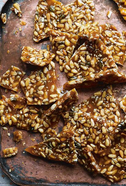 Noix de pin Recette Brittle, Leite - s Culinaria