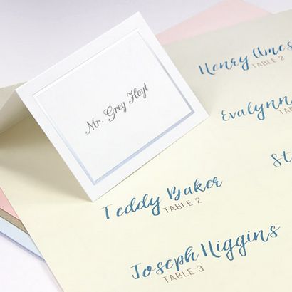 Cartes endroit, cartes de remerciement mariage, cartes de visite, papier ICV