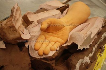 Gips Alginate Casts von My Hand DIY 5 Schritte (mit Bildern)