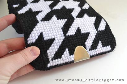 Plastik Canvas Clutch Tutorial - Traum ein wenig größer