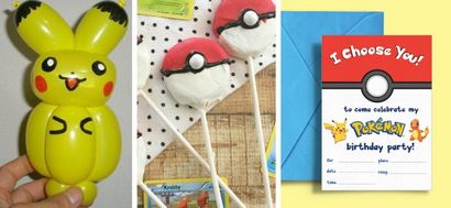 Idées Pokemon Birthday Party (idées) Idées Pokemon Birthday Party