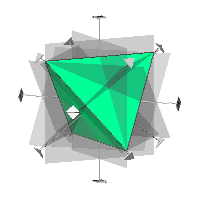 Polyèdres provenant de la troncature progressive par cube du tétraèdre tronqué archimédien