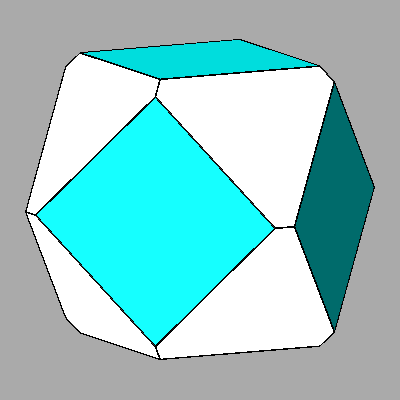 Polyèdres provenant de la troncature progressive par cube du tétraèdre tronqué archimédien