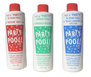 Pool Party Couleur Dye - Pool Party Supplies (piscine teinture de couleur) Pool Party Couleur Dye - Pool Party Supplies