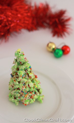 Pop-corn Arbre de Noël Tutorial, Cook Clean Craft