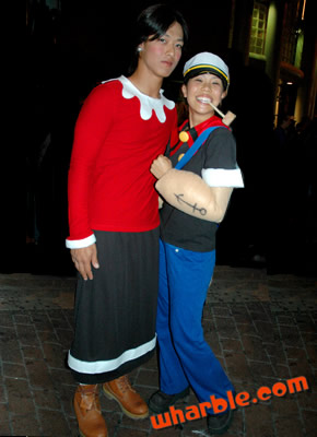 Costumes Popeye (costume olive JLO comment faire) Costumes Popeye