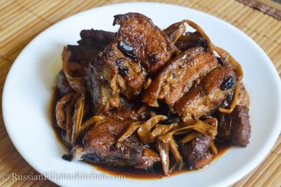 Porc Humba Bisaya (Belly braisé de porc) - Cuisine philippine russe