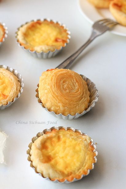 Recette oeuf portugais Tart (Macao Version) - Chine Sichuan Food