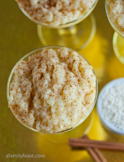 Portugais Pouding au riz - Une fête de famille