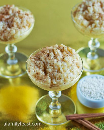 Portugais Pouding au riz - Une fête de famille