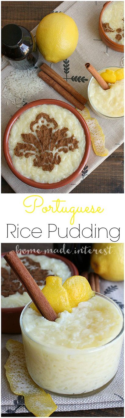 Portugiesisch Reispudding Arroz Doce - Startseite