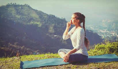 Pranayama Le Guide du débutant à des exercices de respiration de yoga, l'art de vivre