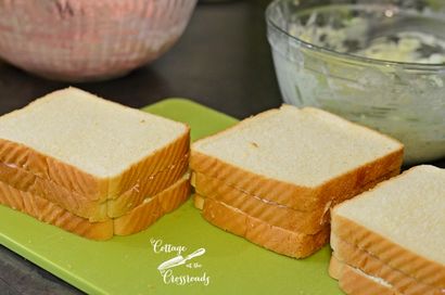 Sandwiches joli ruban en couches