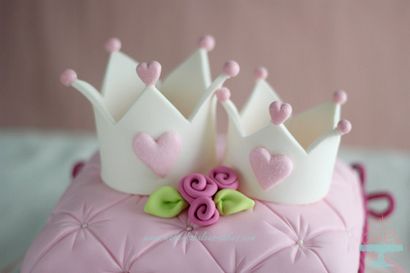 Princess Crown-Kuchen (Wie man einen Kissen Kuchen)