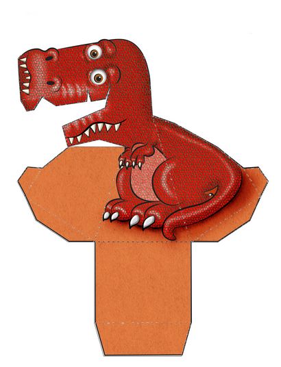 Imprimez votre propre illusion incroyable T-Rex, Blog Inkntoneruk