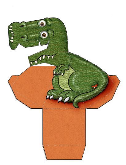 Imprimez votre propre illusion incroyable T-Rex, Blog Inkntoneruk