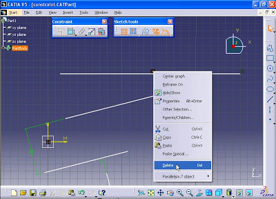 Artikel Design Engineering Constraint und Messen in CATIA V5 - Teil 1