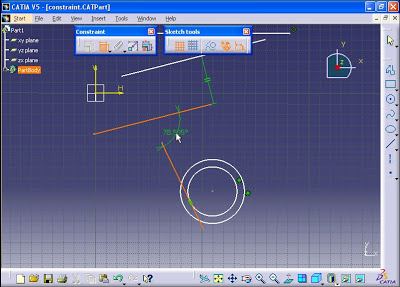 Produit Design Ingénierie et Constraint mesure dans CATIA V5 - Partie 1