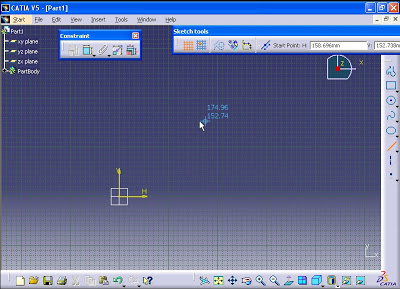 Produit Design Ingénierie et Constraint mesure dans CATIA V5 - Partie 1