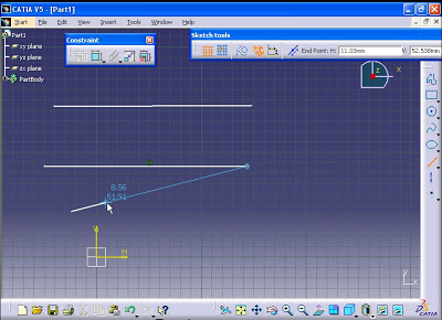 Produit Design Ingénierie et Constraint mesure dans CATIA V5 - Partie 1