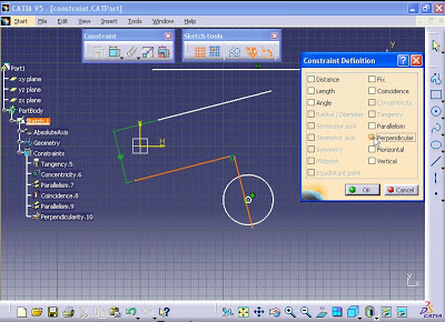 Produit Design Ingénierie et Constraint mesure dans CATIA V5 - Partie 1