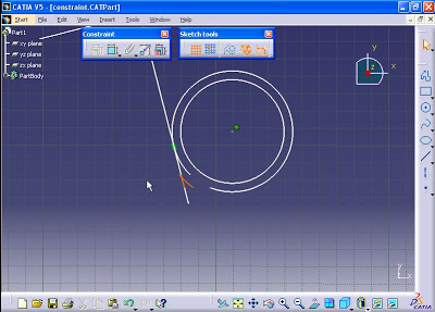 Produit Design Ingénierie et Constraint mesure dans CATIA V5 - Partie 1