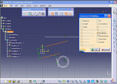 Produit Design Ingénierie et Constraint mesure dans CATIA V5 - Partie 1