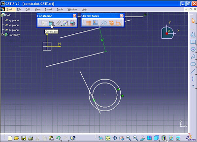 Produit Design Ingénierie et Constraint mesure dans CATIA V5 - Partie 1