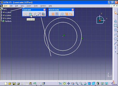 Produit Design Ingénierie et Constraint mesure dans CATIA V5 - Partie 1