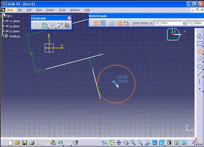 Produit Design Ingénierie et Constraint mesure dans CATIA V5 - Partie 1