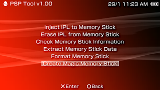PSP Guide FOREVER comment faire la batterie Memory Stick magique et Pandora en utilisant votre PSP!