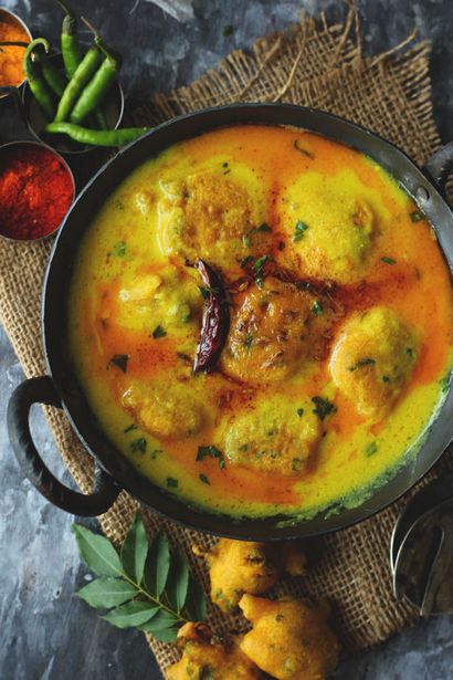 Punjabi Kadhi pakora Recette