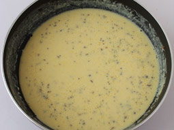 Punjabi Kadhi pakora Recette - Tempting Dahi - Besan pakora Kadhi