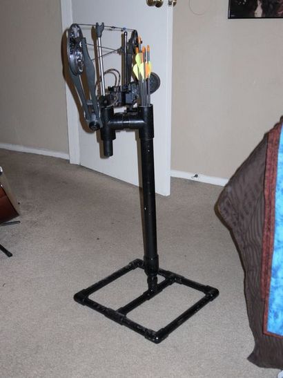 PVC Bow stand et Quiver 6 étapes