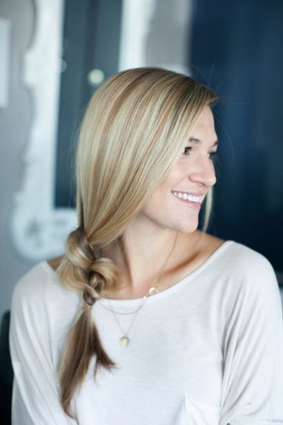 Rapide et facile Side Braid Coiffures De Pinterest, StyleCaster